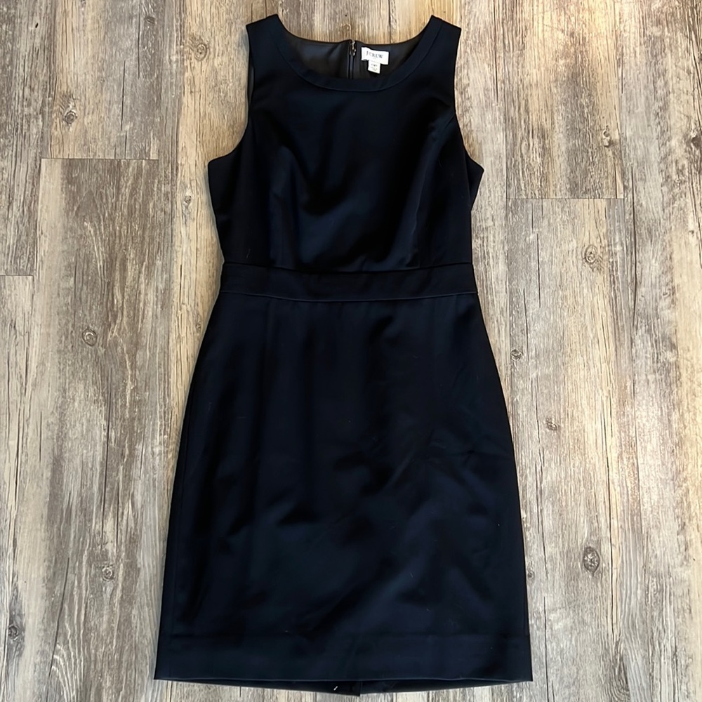 J. Crew black work dress